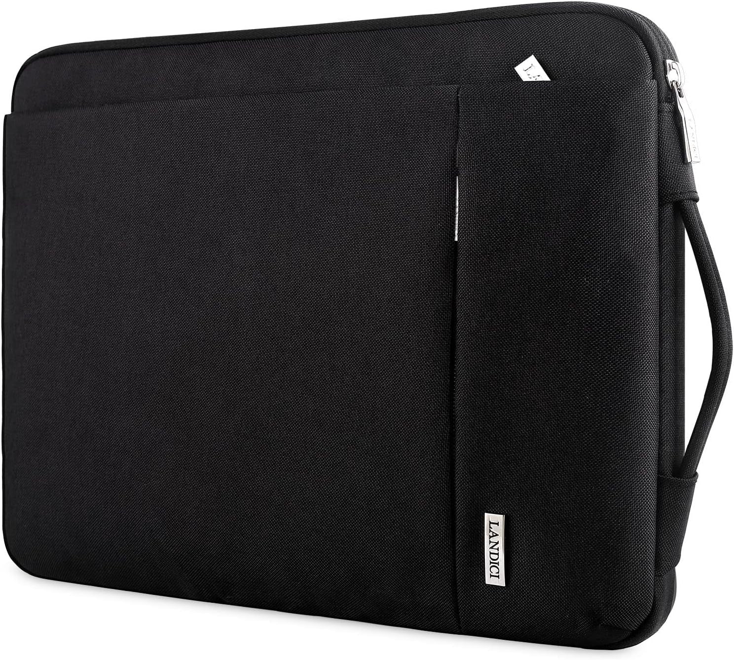 Laptop Sleeve 12-12.9 Inch for Surface Pro 7 8/Laptop Go, Lenovo Acer HP Samsung Chromebook 11.6, Macbook Air 11, Slim Tablet Case Bag for Ipad Pro 12.9 2021-Black