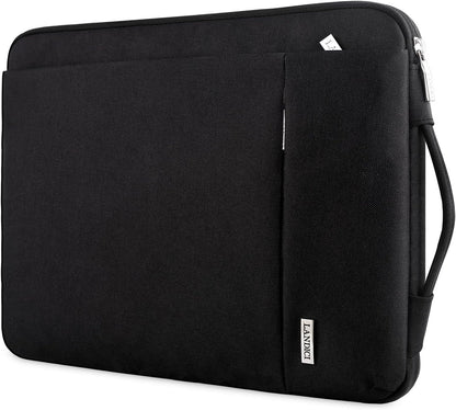 Laptop Sleeve 12-12.9 Inch for Surface Pro 7 8/Laptop Go, Lenovo Acer HP Samsung Chromebook 11.6, Macbook Air 11, Slim Tablet Case Bag for Ipad Pro 12.9 2021-Black