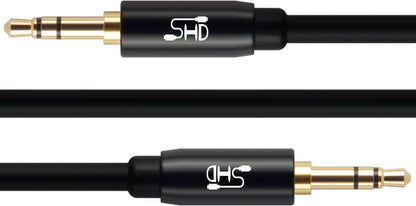 Aux Cable, 3.5Mm Audio Cable Aux for Car Auxiliary Audio Stereo Cable 3.5Mm Cord Premium Sound Dual Shielded with Gold Plated Connectors-10Feet