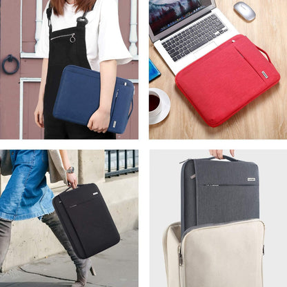 Laptop Sleeve 12-12.9 Inch for Surface Pro 7 8/Laptop Go, Lenovo Acer HP Samsung Chromebook 11.6, Macbook Air 11, Slim Tablet Case Bag for Ipad Pro 12.9 2021-Black