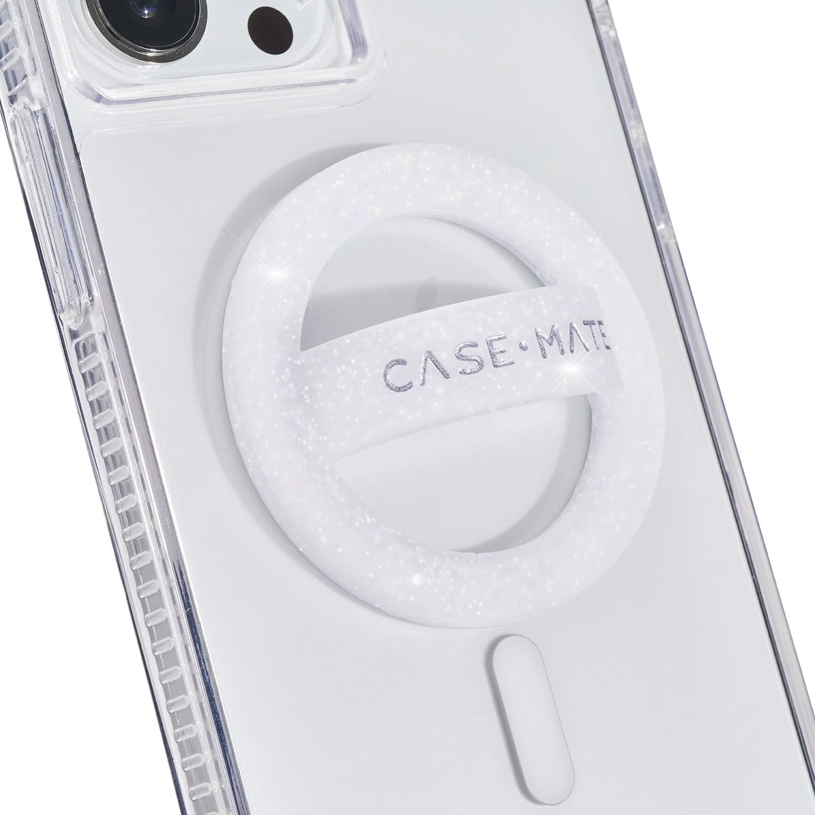 Case Mate Magsafe Soft Loop Grip 360° Rotating Phone Ring Holder for Iphone 12/13/14 Pro Max, Black