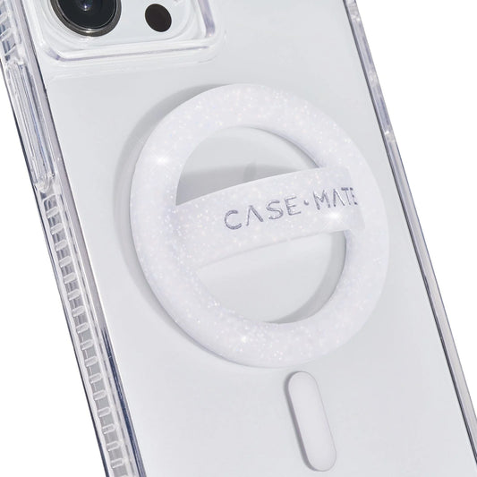 Case Mate Magsafe Soft Loop Grip 360° Rotating Phone Ring Holder for Iphone 12/13/14 Pro Max, Black